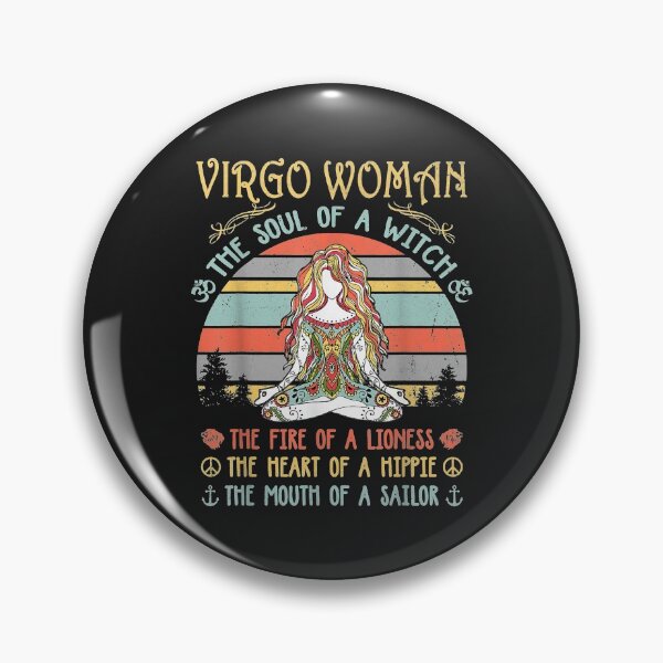 Item preview, Virgo Woman The Soul Of A Witch Vintage Birthday Gift designed and sold by edithkelly.