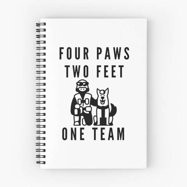 Item preview, Four Paws Two Feet One Team - Dog Trainer designed and sold by VikGen.