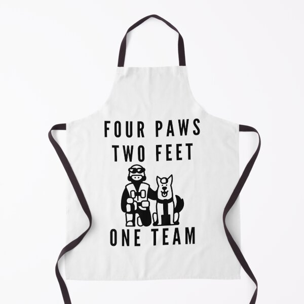 Item preview, Four Paws Two Feet One Team - Dog Trainer designed and sold by VikGen.