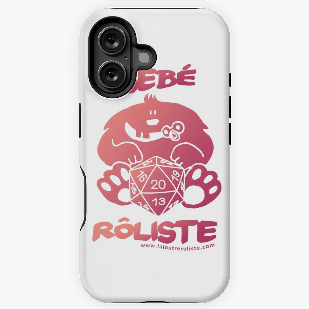 Aperçu de l'œuvre Coque antichoc Magsafe pour iPhone créée et vendue par LaLoutreRoliste.