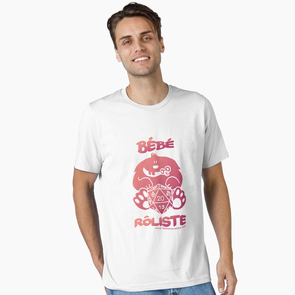 Aperçu de l'œuvre T-shirt essentiel créée et vendue par LaLoutreRoliste.