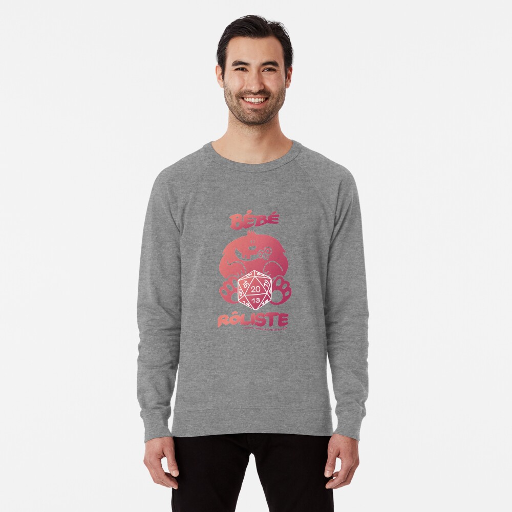 Aperçu de l'œuvre Sweatshirt léger créée et vendue par LaLoutreRoliste.