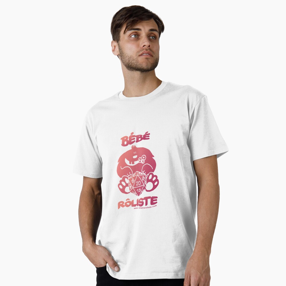 Aperçu de l'œuvre T-shirt premium créée et vendue par LaLoutreRoliste.
