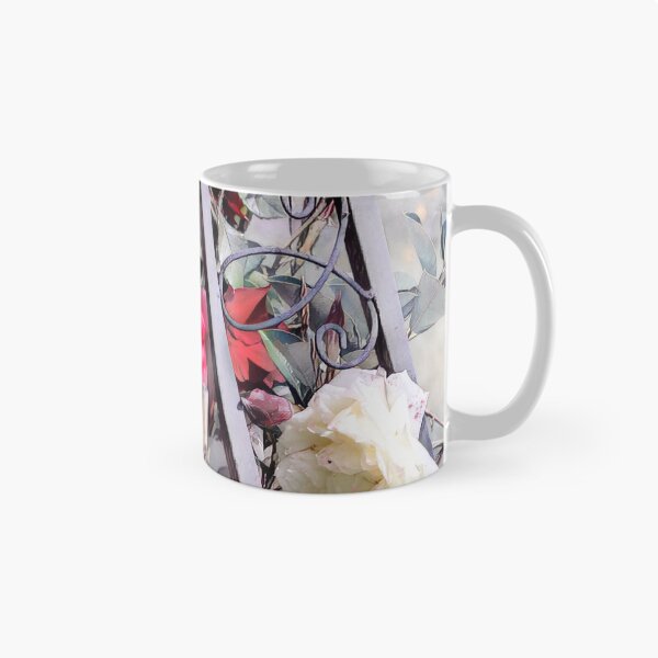 Item preview, Rose tendril with white roses designed and sold by Patricia Piotrak.