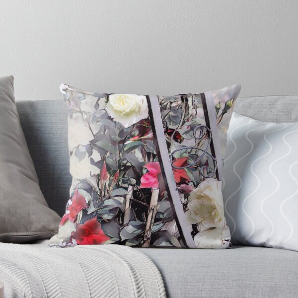 Item preview, Rose tendril with white roses designed and sold by Patricia Piotrak.