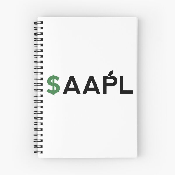 Item preview, AAPL Stock Ticker (Apple) designed and sold by the-two-store.