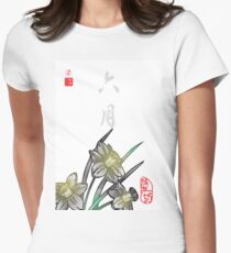 Inked Petals of a Year June Women's Fitted T-Shirt