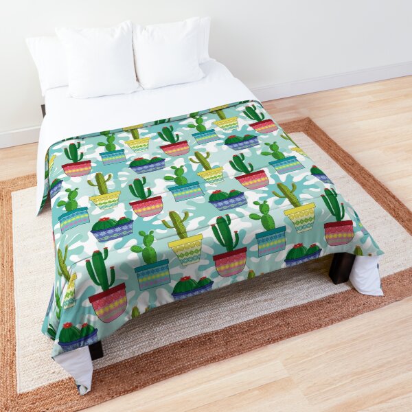 Cactus Pattern Comforter