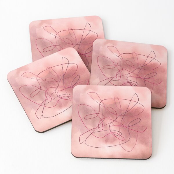 Item preview, Abstract pink artwork  designed and sold by Moonlight-Art-.