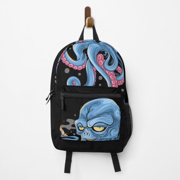 Item preview, Octopus with alien face designed and sold by BirgittaGrimm.