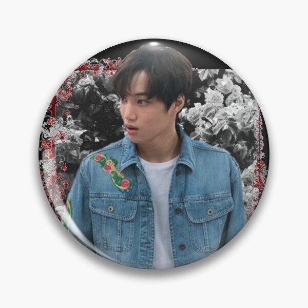 Item preview, Kim Jong in SuperM Kai Korean Kpop Floral Design designed and sold by Piosenka Art.
