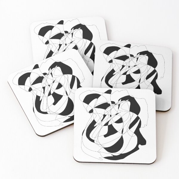 Item preview, Black And White Abstract designed and sold by Cooper Lynn Designs.