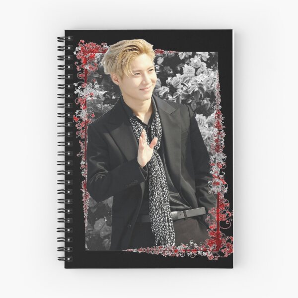 Item preview, Lee Tae min SuperM Taemin Korean Kpop Floral Design designed and sold by Piosenka Art.