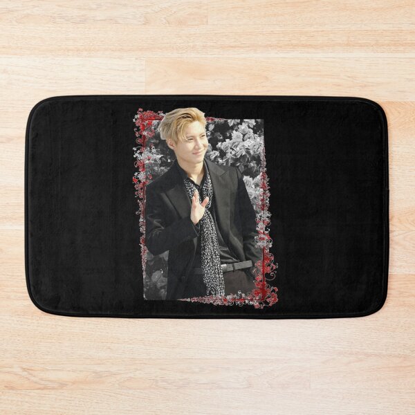 Item preview, Lee Tae min SuperM Taemin Korean Kpop Floral Design designed and sold by Piosenka Art.
