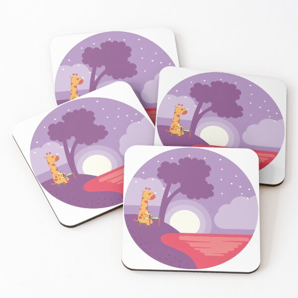 Item preview, Giraffe in the starry night designed and sold by Jahnvi03.