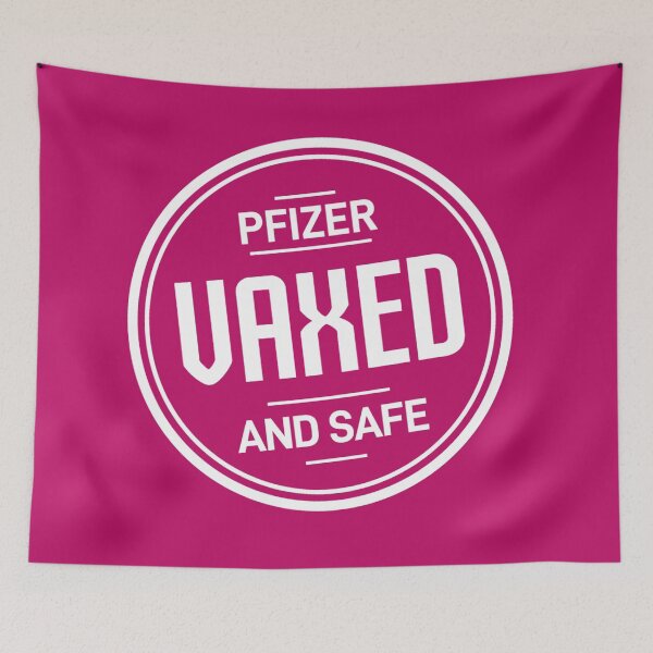 Item preview, Pfizer Vaxed and Safe Covid-19 designed and sold by DesignerMinhaj.