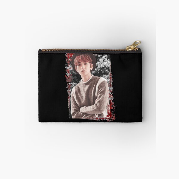 Item preview, Byun Baek hyun SuperM Baekhyun Korean Kpop Floral Design designed and sold by Piosenka Art.