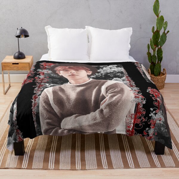 Item preview, Byun Baek hyun SuperM Baekhyun Korean Kpop Floral Design designed and sold by Piosenka Art.