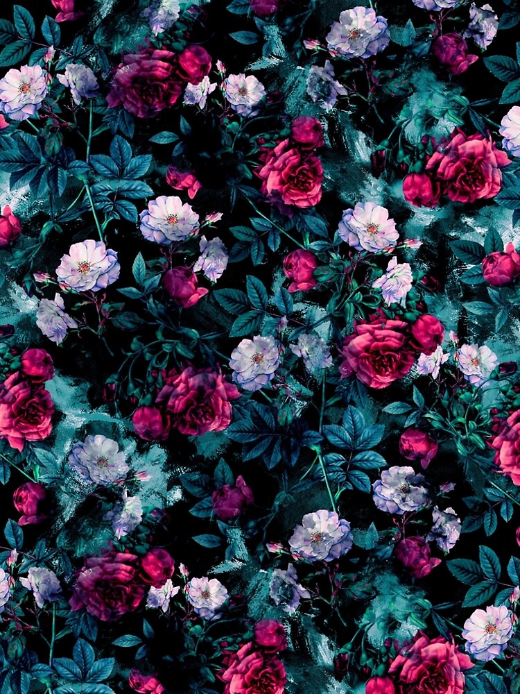 RPE FLORAL ABSTRACT III by rizapeker