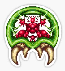 Pegatina Super Metroid - Metroid gigante