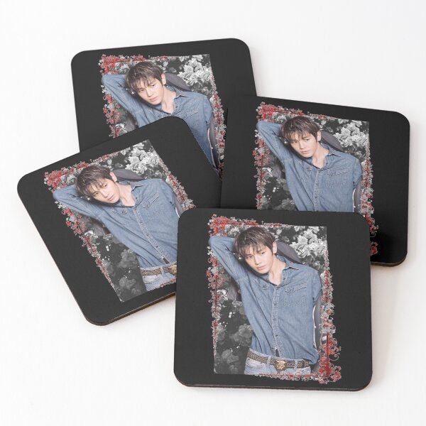 Item preview, Lee Tae yong SuperM Taeyong Korean Kpop Floral Design designed and sold by Piosenka Art.