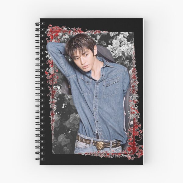 Item preview, Lee Tae yong SuperM Taeyong Korean Kpop Floral Design designed and sold by Piosenka Art.