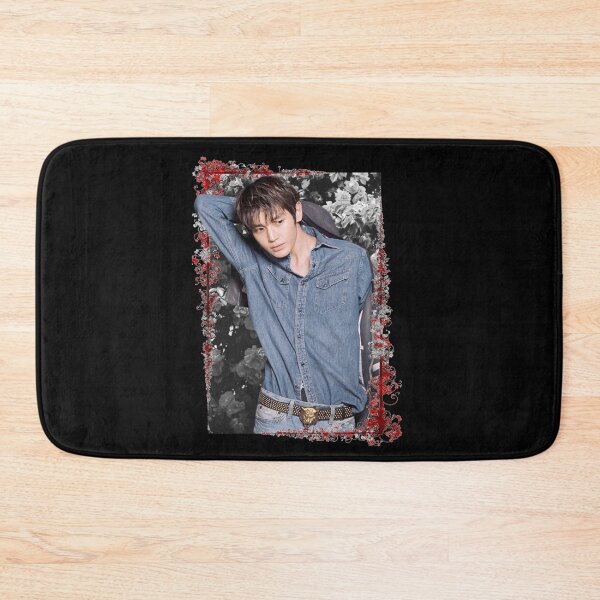 Item preview, Lee Tae yong SuperM Taeyong Korean Kpop Floral Design designed and sold by Piosenka Art.