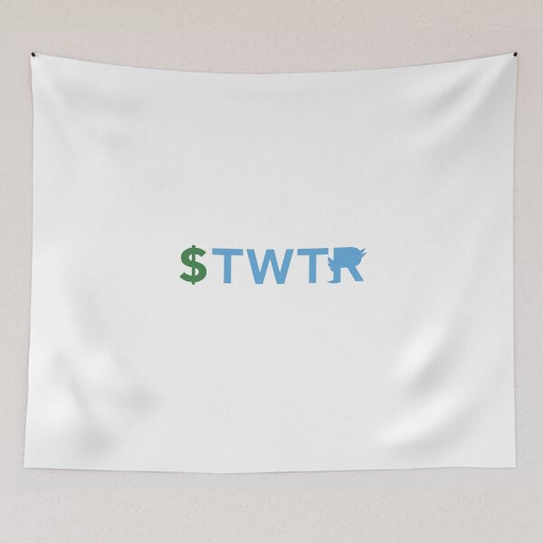 Item preview, TWTR Stock Ticker (Twitter) designed and sold by the-two-store.