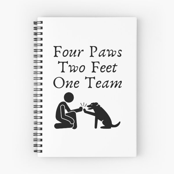 Item preview, Four Paws Two Feet One Team - Dog Trainer designed and sold by VikGen.