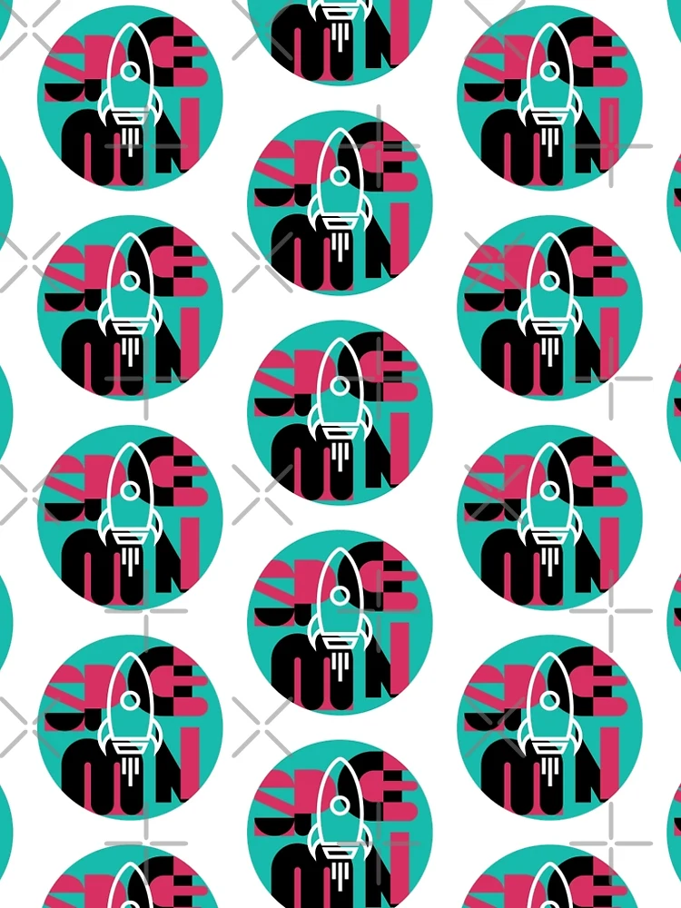 Thumbnail 5 of 5, A-Line Dress, Spaceman designed and sold by Rigipedia.