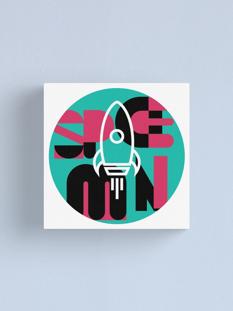 Thumbnail 1 of 3, Canvas Print, Spaceman designed and sold by Rigipedia.