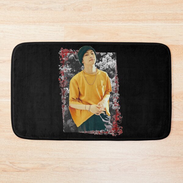 Item preview, Mark Lee SuperM Mark Korean Kpop Floral Design designed and sold by Piosenka Art.