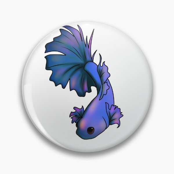 Item preview, Betta fish designed and sold by MayuKeks.