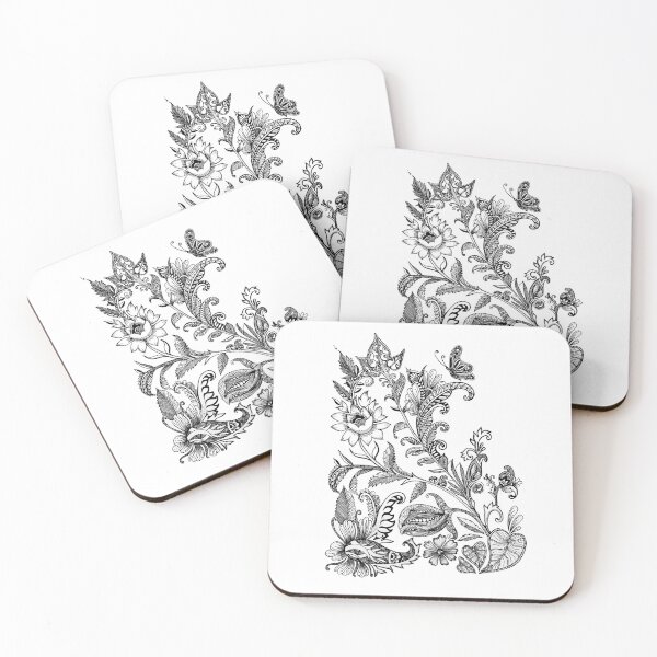 Item preview, Floral Decorative Art designed and sold by shanamsart.