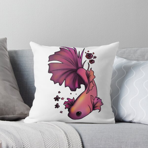 Item preview, Fighting fish pink designed and sold by MayuKeks.