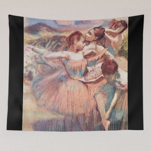 Item preview, Dancers In a Landscape - Edgar Degas - c1897 designed and sold by CrankyOldDude.