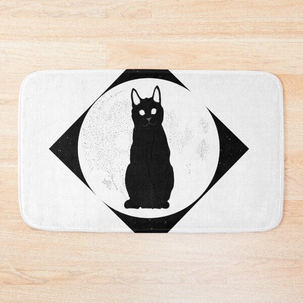 Item preview, Black Scary Cat designed and sold by freeArt10.