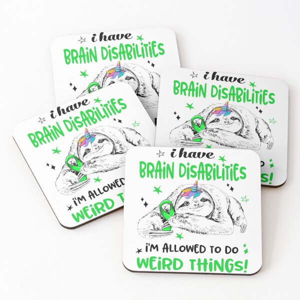 Item preview, I have Brain Disabilities i'm allowed to do Weird Things designed and sold by ElizabethS809.