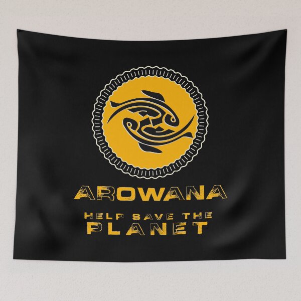 Item preview, Arowana Asian Dragon Fish / Help Save the Planet designed and sold by Naumovski.
