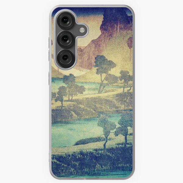 Item preview, A Valley in the Evening - Nature Landscape designed and sold by Kijiermono.