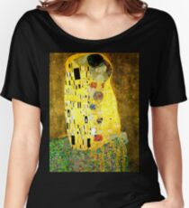 The Kiss by Gustav Klimt Women's Relaxed Fit T-Shirt