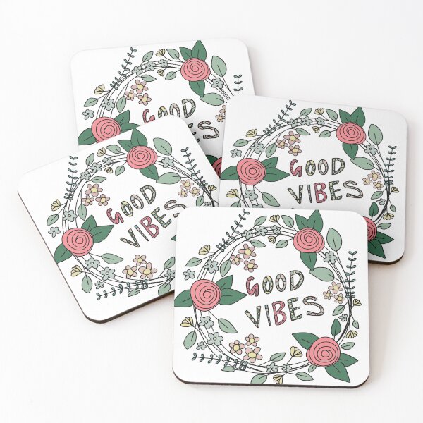 Item preview, Good vibes wreath  designed and sold by SJAPhoto.