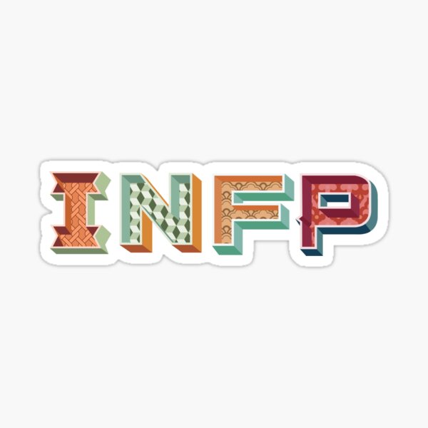 INFP anime characters Sticker for Sale by PomeranecShop