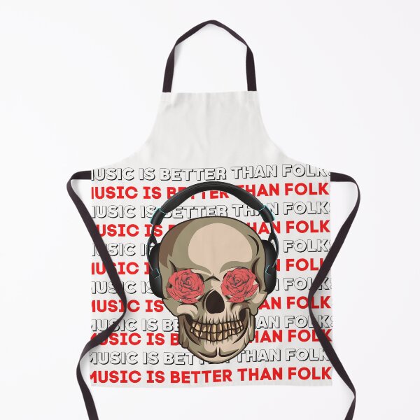 Item preview, Music is better than folks designed and sold by Hoetoons.