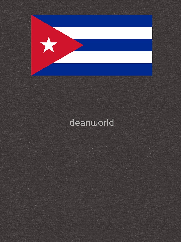 Cuba Flag - Cuban National Flag T-Shirt Sticker by deanworld