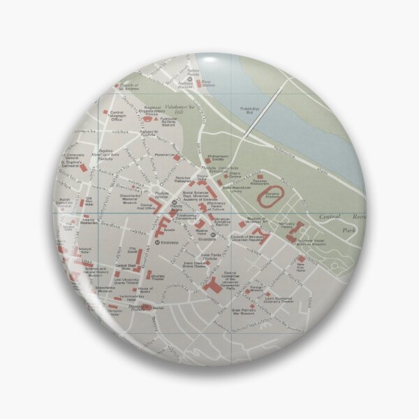 Item preview, Kiev Ukraine Map (1978) Kyiv City & Street Atlas designed and sold by BravuraMedia.