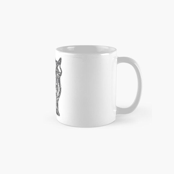 Charcoal Biofilm Cat Classic Mug