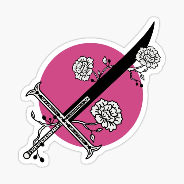 Yoru Sword Sticker for Sale by Anime-Trinkets