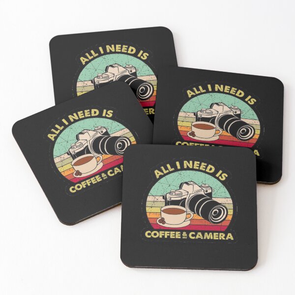 Item preview, All i need is coffee and my camera designed and sold by RIAD16.