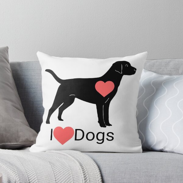 Aperçu de l'œuvre J'aime les chiens créée et vendue par Toemdegenies.